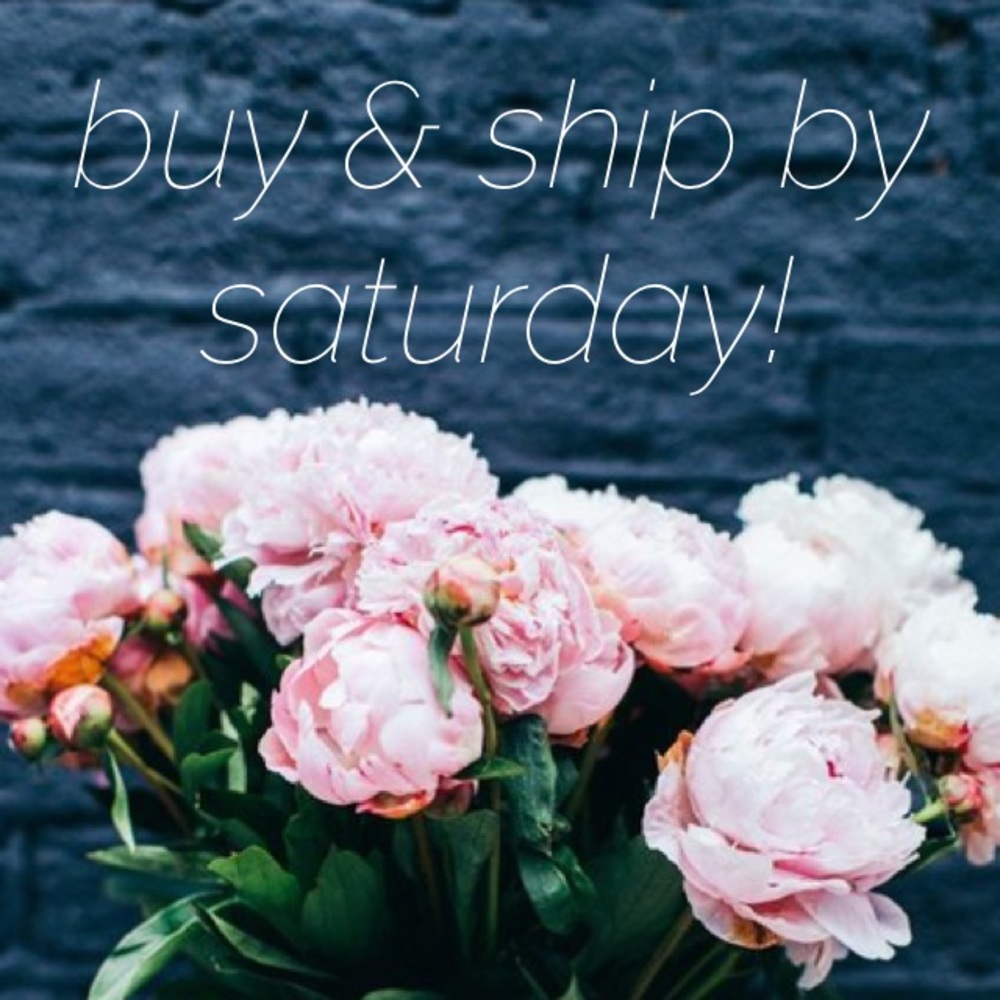 Buy an item before I leave for vacation!